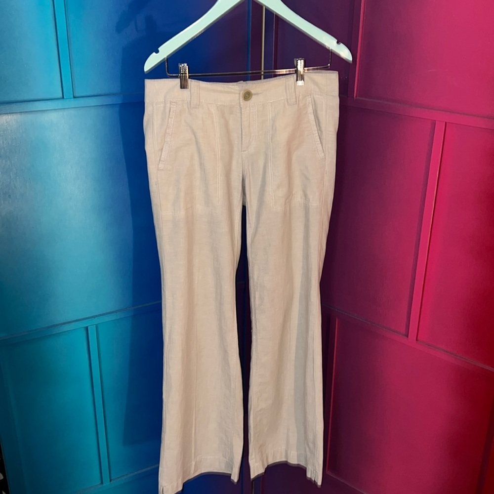 Pilcro and the Letterpress Linen Pants